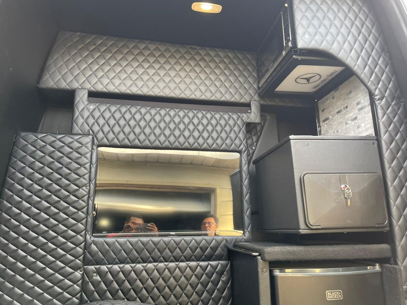 2019 Mercedes Benz Sprinter Limo Van Interior