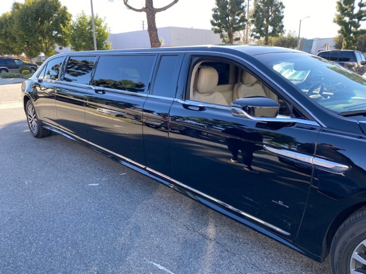 Used 2018 Lincoln Continental 100 inch 5th Door Limousine QC Armor by Quality Coachworks For Sale