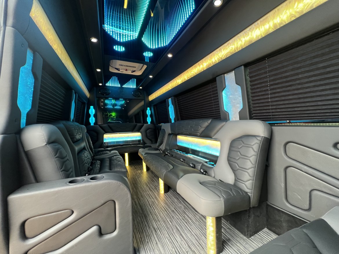 New 2022 Brand New Mercedes-Benz Sprinter 3500 EXT 170 Limo For Sale