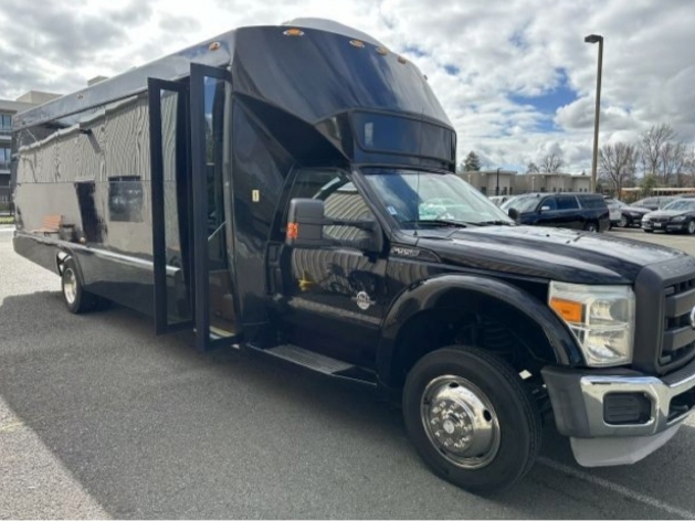 2012 Ford F550 Super Duty 6.7L Diesel V8 33-Passenger Touring Shuttle by Tiffany