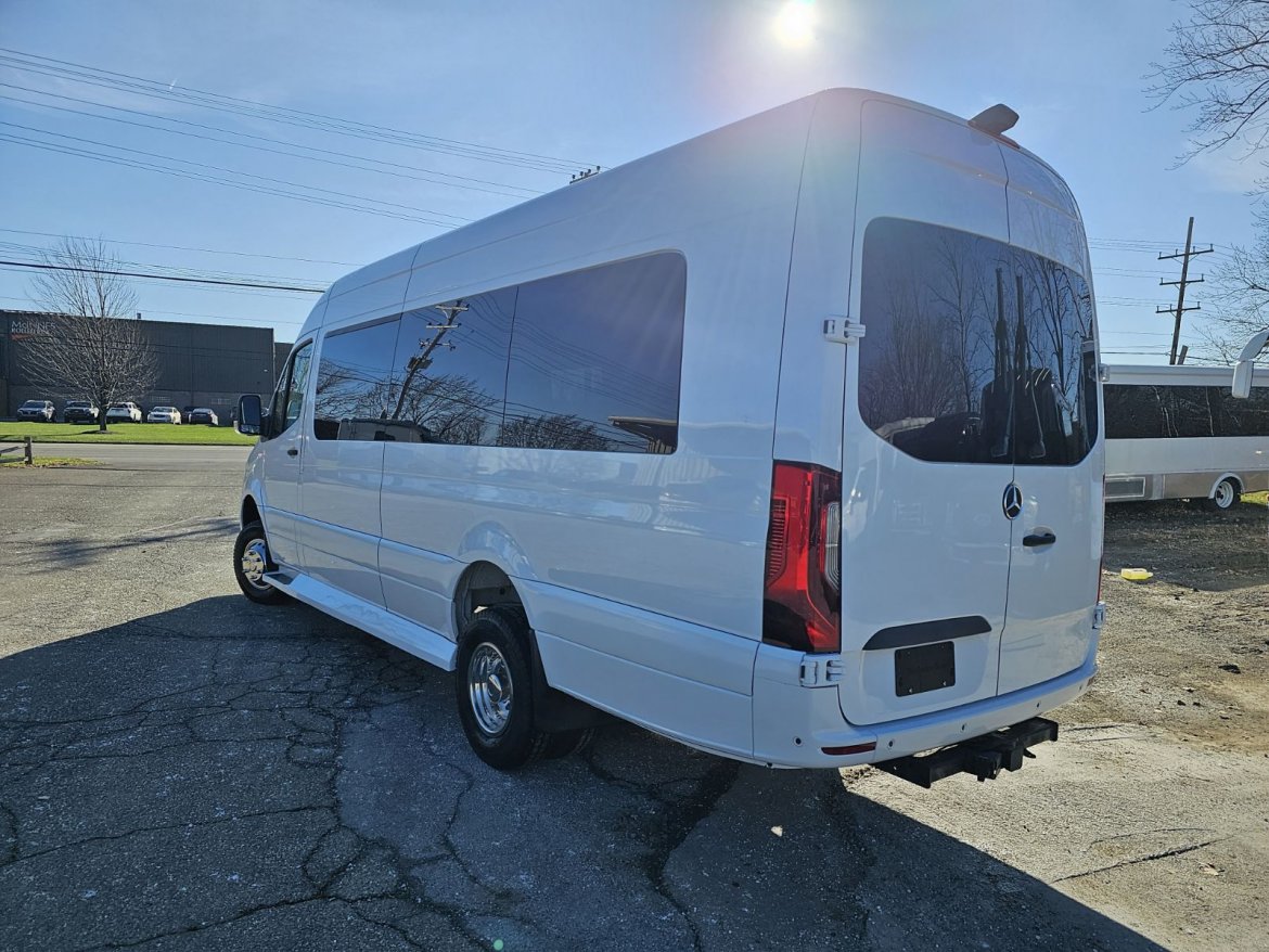 New 2022 Mercedes-Benz Three Bench Limo Style Sprinter