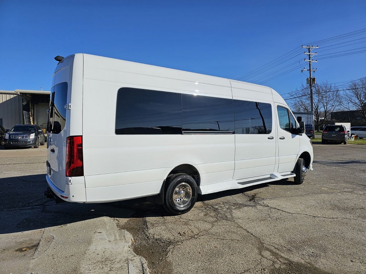 New 2022 Mercedes-Benz Three Bench Limo Style Sprinter