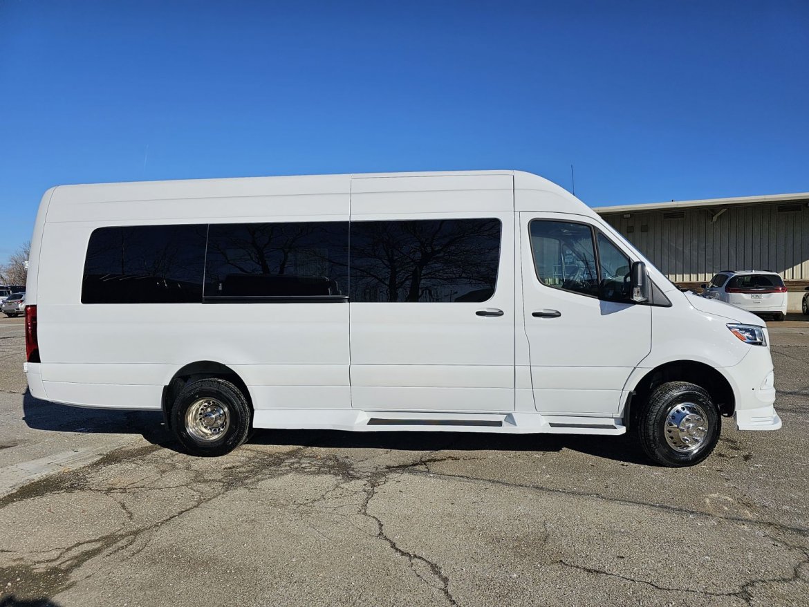 New 2022 Mercedes-Benz Three Bench Limo Style Sprinter