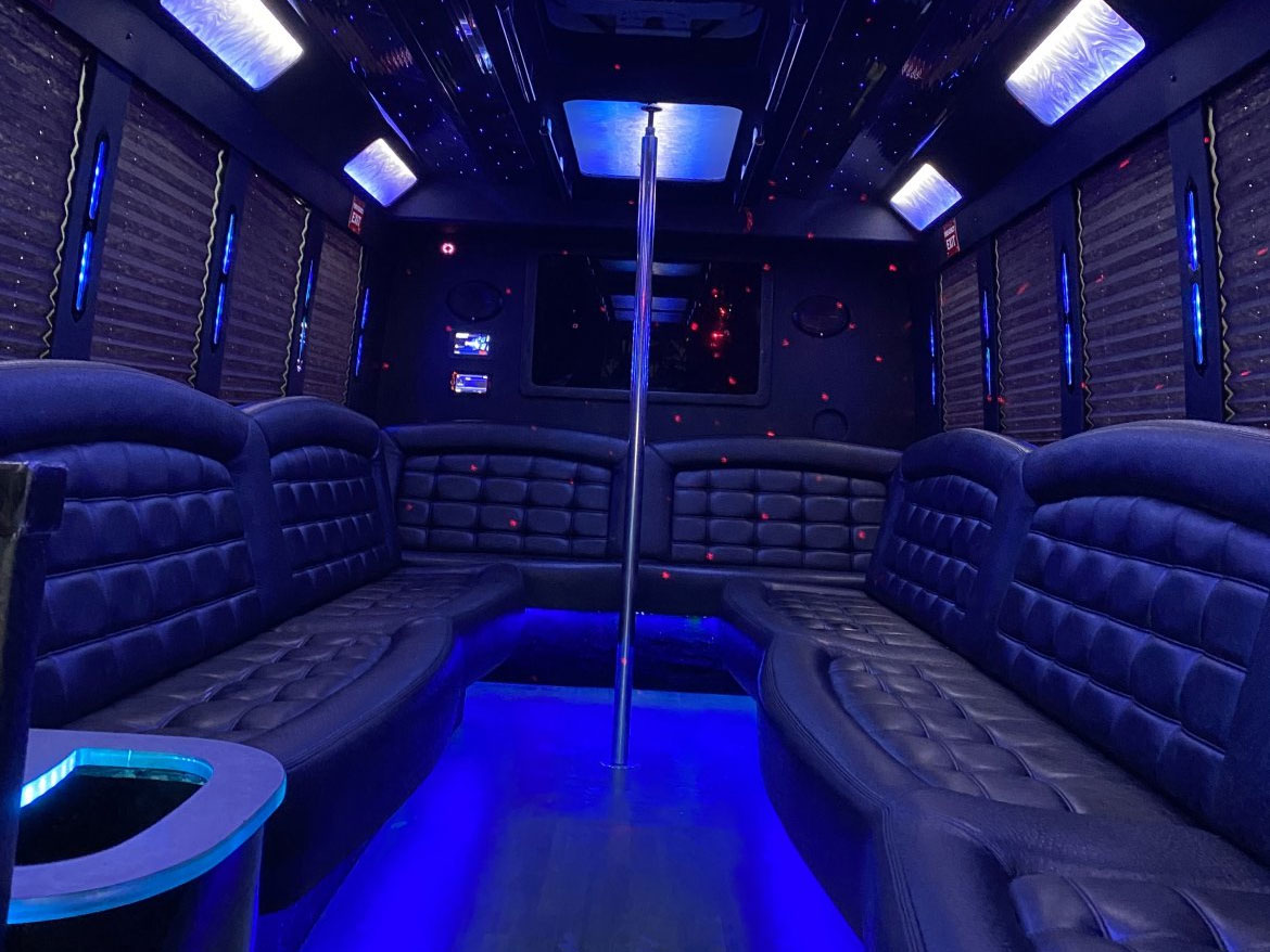 Used 2013 Limo Bus E450 Gasoline - Tiffany 20-22 Party Bus