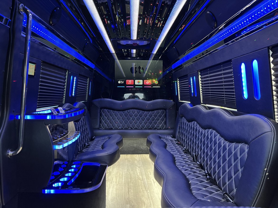 New 2023 Platinum Big Toys Mercedes-Benz 14 Passenger Limo Sprinter For Sale