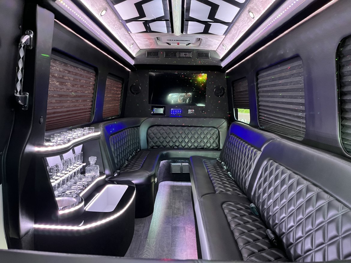 New 2023 Mercedes-Benz Sprinter 3500 170 ext Limo Bus