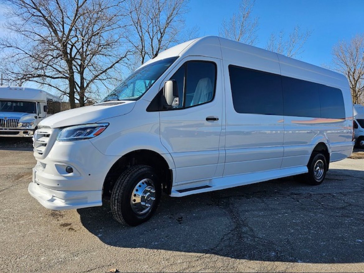 New 2022 Mercedes-Benz Three Bench Limo Style Sprinter