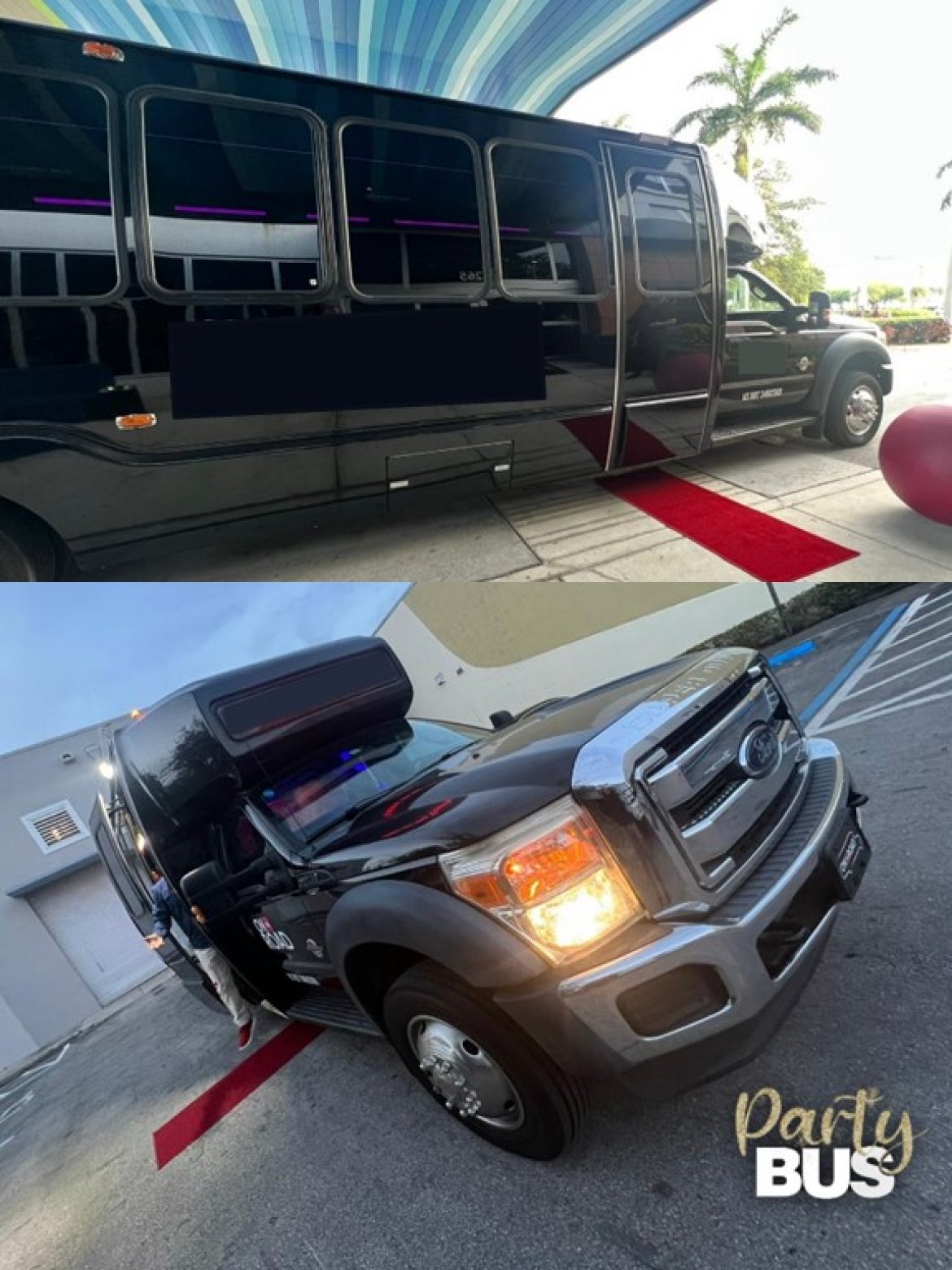 Used 2014 F550 Limo Bus For Sale by Ford